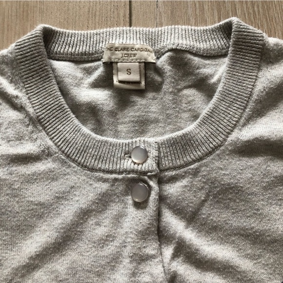 J. Crew The Clare Cardigan in Cream - Picture 5 of 10